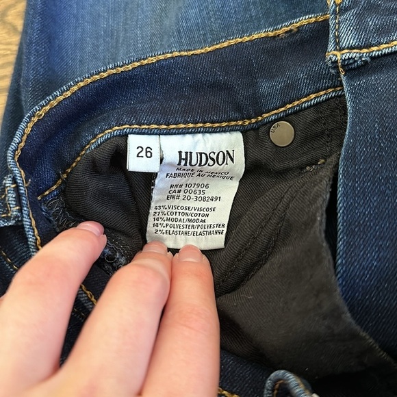 Hudson Women’s Skinny Jeans - Size 26 - Picture 5 of 5
